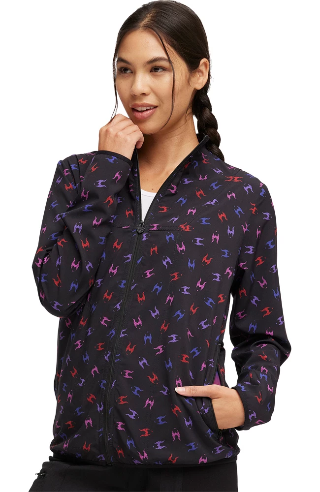 Heartsoul Women's Packable I Run This Castle Print Jacket - Image 5