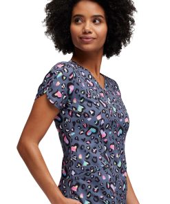 Heartsoul Women's Leopard Sweetheart Print Top 6 Heartsoul Women's Leopard Sweetheart Print Top -Silverts-shop 5 ck hs643 print 650