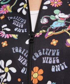 Cherokee Women's Packable Positive Vibes Print Jacket -Silverts-shop 5 ck tf320 print 650