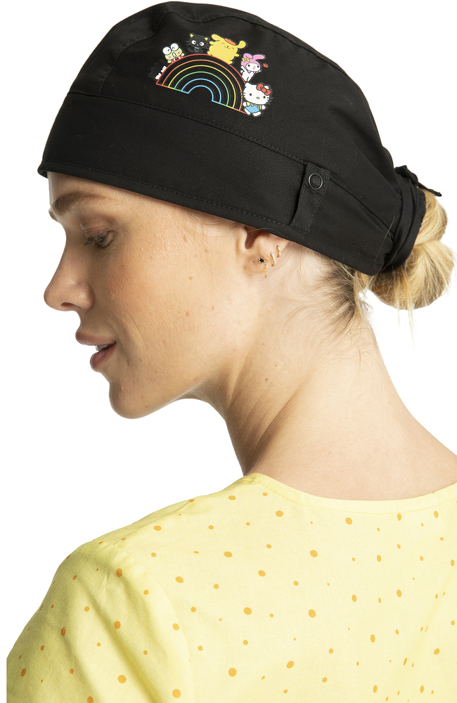 Cherokee Women's Rainbow Sanrio Print Scrub Hat 7 Cherokee Women's Rainbow Sanrio Print Scrub Hat - Image 5