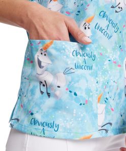 Cherokee Women's Obviously A Unicorn Print Scrub Top 6 Cherokee Women's Obviously A Unicorn Print Scrub Top -Silverts-shop 5 ck tf610 print 650