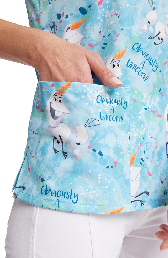 Women's Obviously A Unicorn Print Scrub Top Cherokee Women's Obviously A Unicorn Print Scrub Top -Silverts-shop 5 ck tf610 print 650