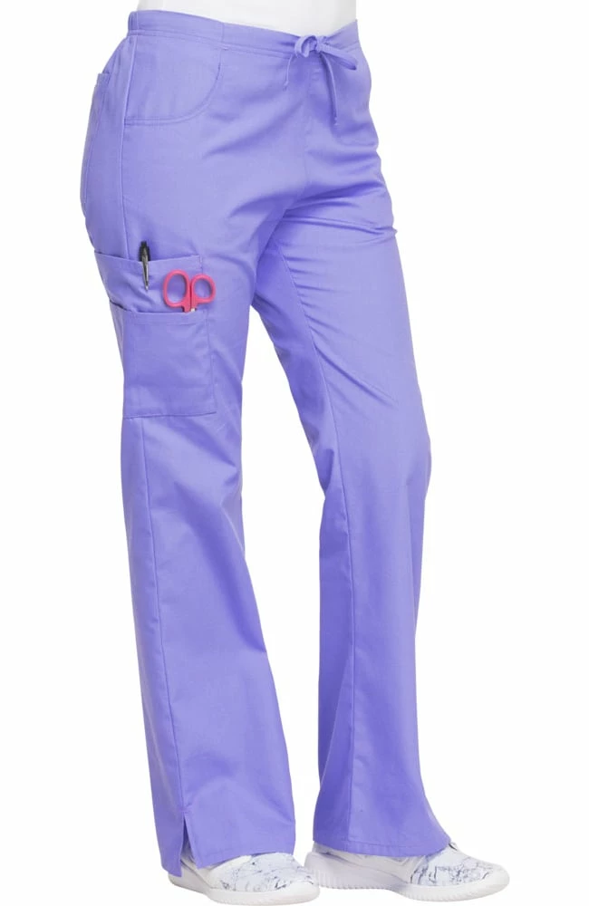 Dickies Women's Mock Wrap Top & Drawstring Pant Scrub Set - Image 5