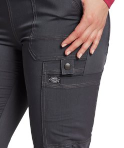 Dickies Women's Cargo Scrub Pant 6 Dickies Women's Cargo Scrub Pant -Silverts-shop 5 di dk080 650