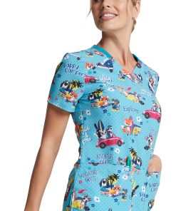 Dickies Clearance Women's Vacay All Day Print Scrub Top 6 Dickies Clearance Women's Vacay All Day Print Scrub Top -Silverts-shop 5 di dk876 printclearance 650