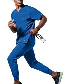 Healing Hands Men's Spencer V-Neck Scrub Top -Silverts-shop 5 hh 2381 650