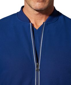 Healing Hands Men's Samuel Zip Up Bomber Jacket -Silverts-shop 5 hh 5350 650