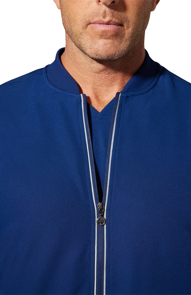 Healing Hands Men's Samuel Zip Up Bomber Jacket - Image 5