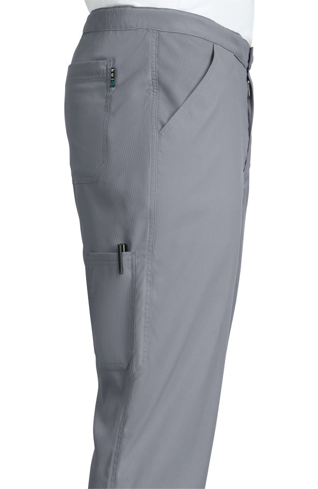 Men's Discovery Zip Fly Slim Fit Scrub Pant Koi Men's Discovery Zip Fly Slim Fit Scrub Pant -Silverts-shop 5 ko 606 650