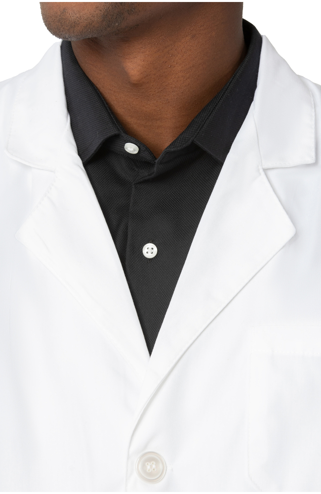 Clearance Men's Three Button Closure Consultation 30¾" Lab Coat Landau Clearance Men's Three Button Closure Consultation 30¾" Lab Coat -Silverts-shop 5 ln 3224 clearance 650