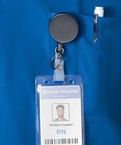 Urbane Men's Extreme Stretch Solid Scrub Top -Silverts-shop 5 ln 9911lka 650