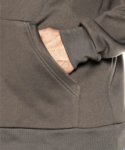 Urbane Men's Fleece Solid Scrub Jacket -Silverts-shop 5 ln 9972 650