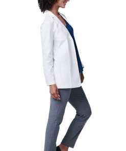 Medelita Women's Elizabeth B Lab Coat -Silverts-shop 5 md el11929 650