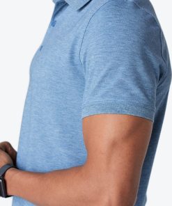 Medelita Men's Short Sleeve Polo Shirt -Silverts-shop 5 md kt22110 650