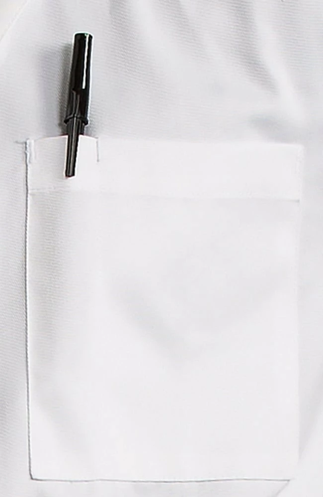 Med Couture Men's Twill 38" Lab Coat - Image 5