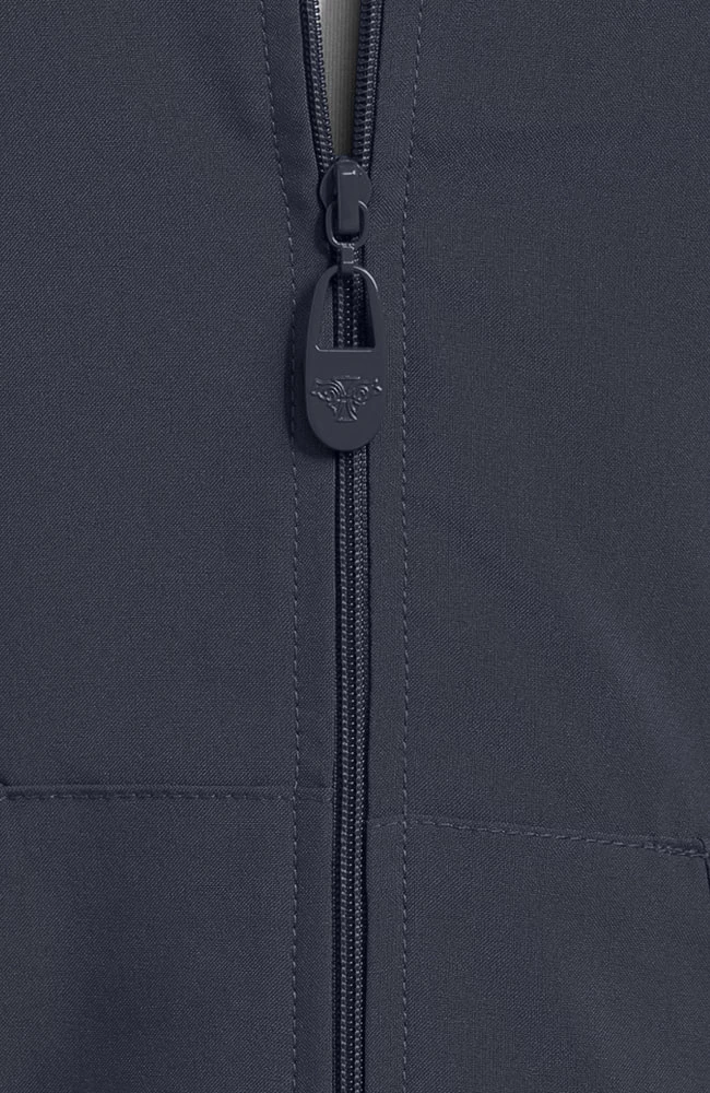 Med Couture Clearance Women's Warm Terrain Zip Up Solid Scrub Jacket - Image 5