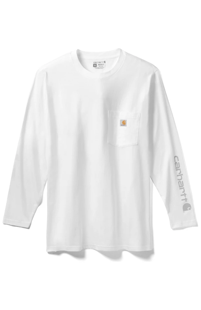 Carhartt Men's Crew Neck Pocket Graphic T-Shirt - Image 5