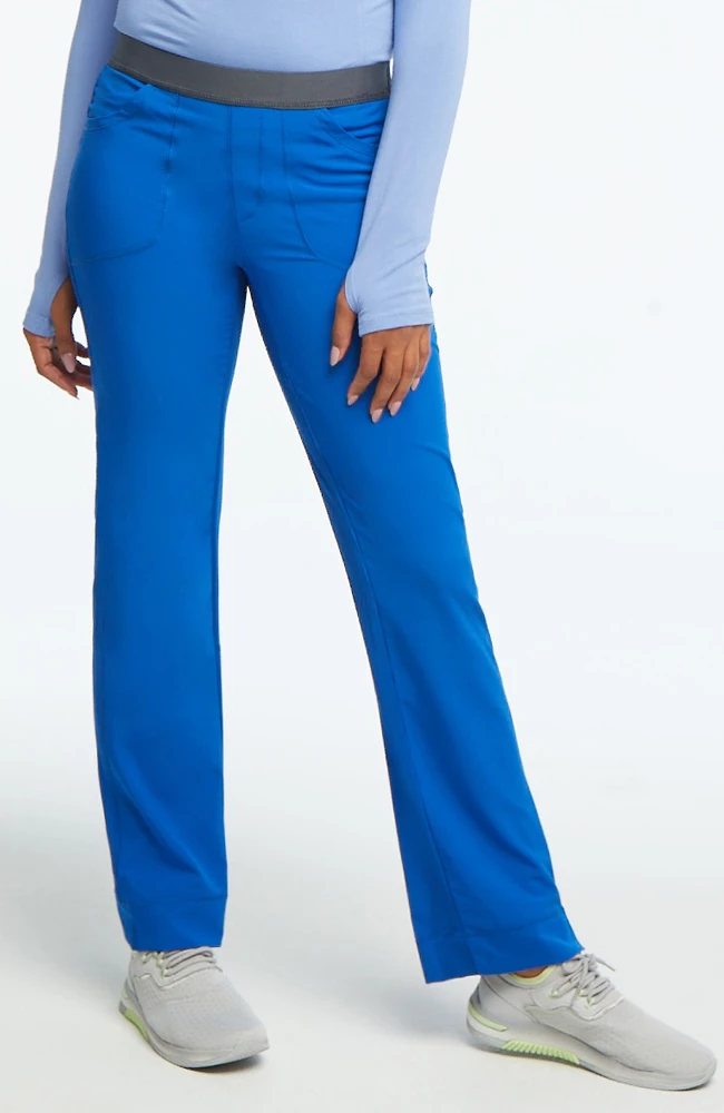 Cherokee Clearance Women's Rib Yoke Waist Pull On Scrub Pants - Image 6