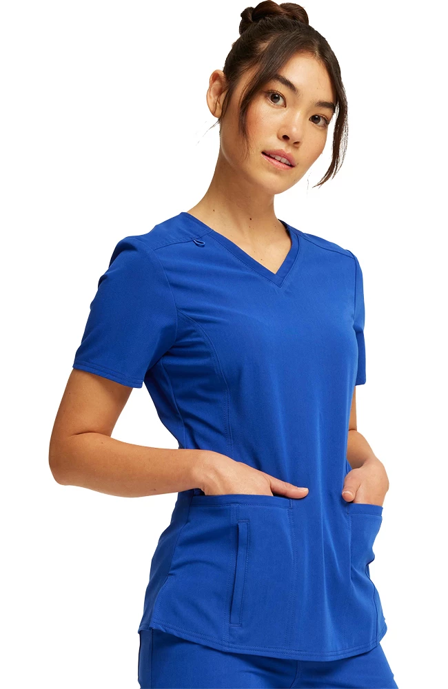 Cherokee Clearance Women's Solid Scrub Top - Image 6