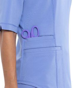 Cherokee Women's Polo Collar Solid Scrub Top 7 Cherokee Women's Polo Collar Solid Scrub Top -Silverts-shop 6 ck ck872a 650