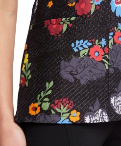 Cherokee Women's Just One Apple Print Scrub Top 7 Cherokee Women's Just One Apple Print Scrub Top -Silverts-shop 6 ck tf614 print 650