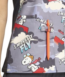 Cherokee Clearance Women's Beagle Patrol Print Scrub Top 13 Cherokee Clearance Women's Beagle Patrol Print Scrub Top -Silverts-shop 6 ck tf636 printclearance 650