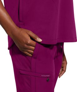 Healing Hands Women's Sandy Zip Mandarin Collar Scrub Top 7 Healing Hands Women's Sandy Zip Mandarin Collar Scrub Top -Silverts-shop 6 hh 2286 650