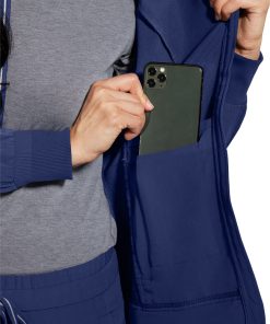 Healing Hands Women's Carly Stand Collar Jacket -Silverts-shop 6 hh 5068 650