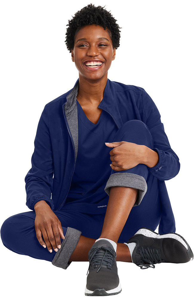 Women's Alaskan Straight Leg Scrub Pant Healing Hands Women's Alaskan Straight Leg Scrub Pant -Silverts-shop 6 hh 9001 650