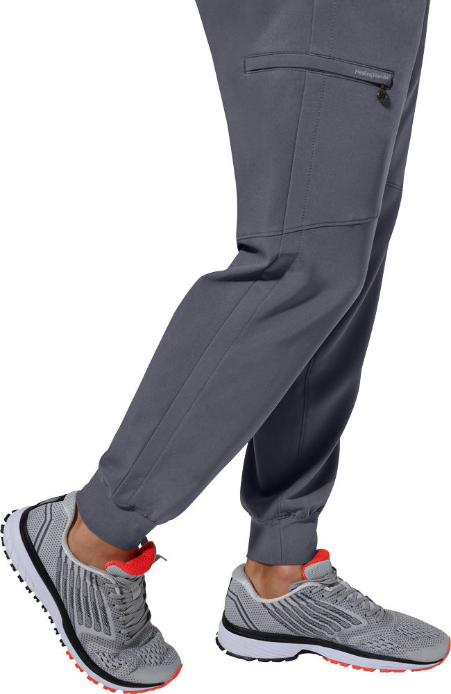 Men's Nolen Jogger Scrub Pant Healing Hands Men's Nolen Jogger Scrub Pant -Silverts-shop 6 hh 9172 650