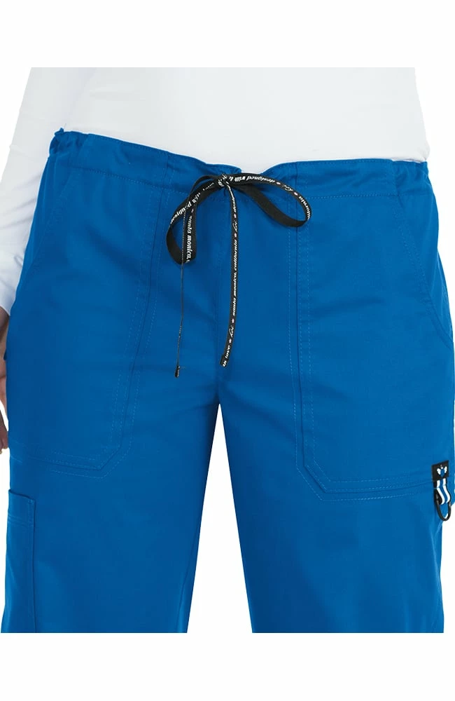 Koi Clearance Women's Lindsey 3.0 Drawstring Cargo Scrub Pant - Image 6
