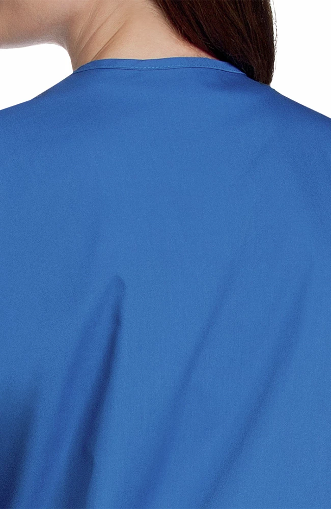 Landau Clearance Women's Warm Up Solid Scrub Jacket - Image 6