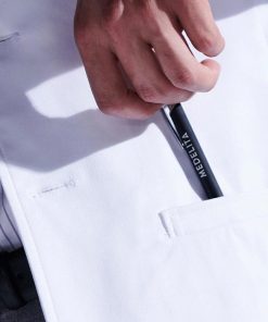 Medelita Men's H W Cushing Lab Coat -Silverts-shop 6 md ls21937 650