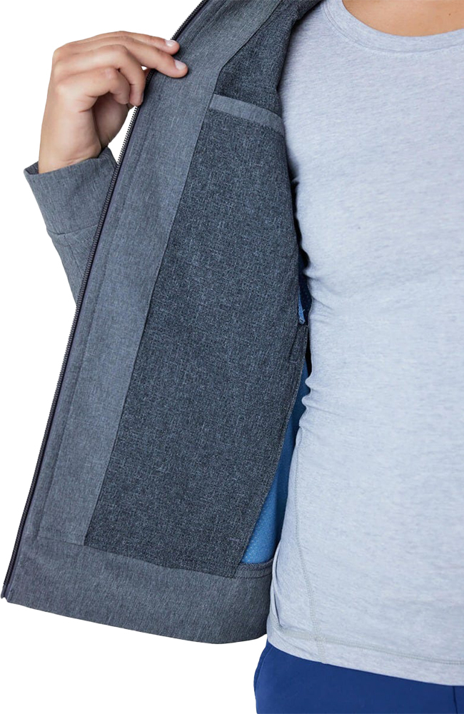 Women's Quantum 5-Pocket Full-Zip Jacket Medelita Women's Quantum 5-Pocket Full-Zip Jacket -Silverts-shop 6 md sj11935 650