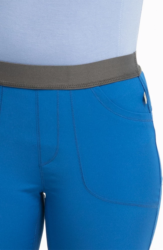 Cherokee Clearance Women's Rib Yoke Waist Pull On Scrub Pants - Image 7