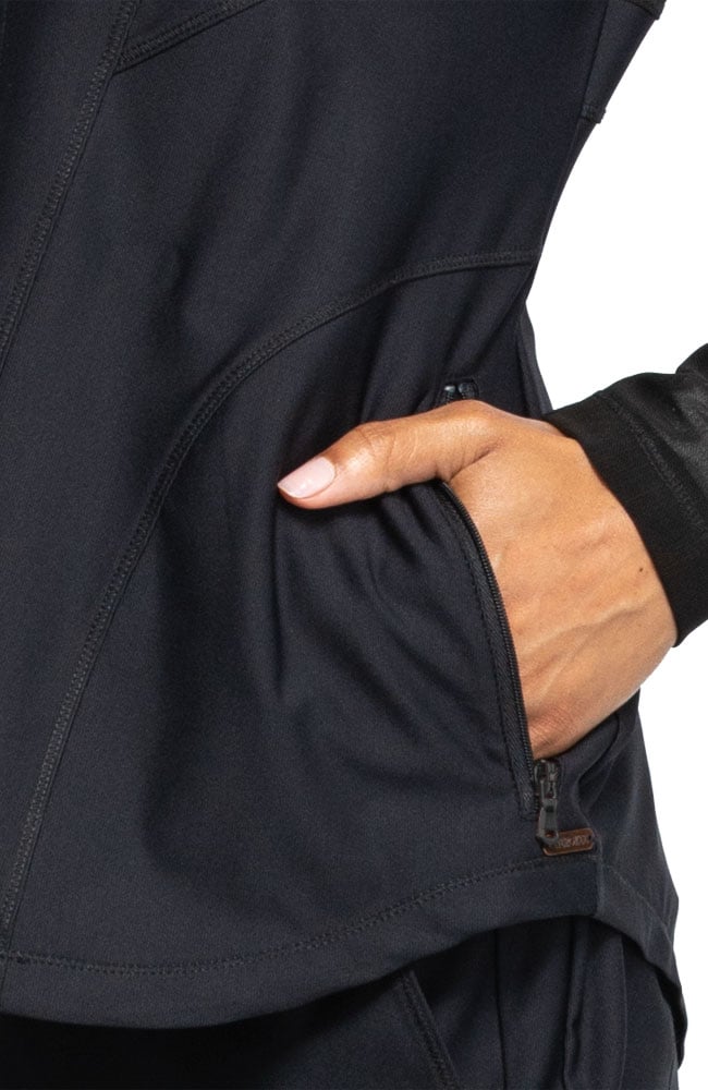 Women's Zip Front Scrub Jacket Cherokee Women's Zip Front Scrub Jacket -Silverts-shop 7 ck ck390 650