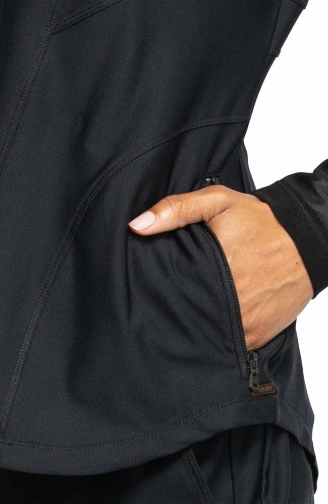 Cherokee Women's Zip Front Scrub Jacket - Image 7