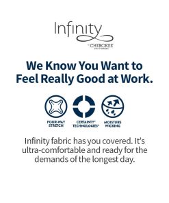 Cherokee Women's Long Sleeve Underscrub Knit T-Shirt -Silverts-shop 7 ck ck765 650