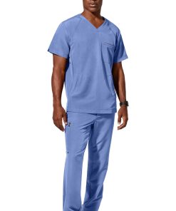 Healing Hands Men's Steven V-Neck Scrub Top 8 Healing Hands Men's Steven V-Neck Scrub Top -Silverts-shop 7 hh 2382 650
