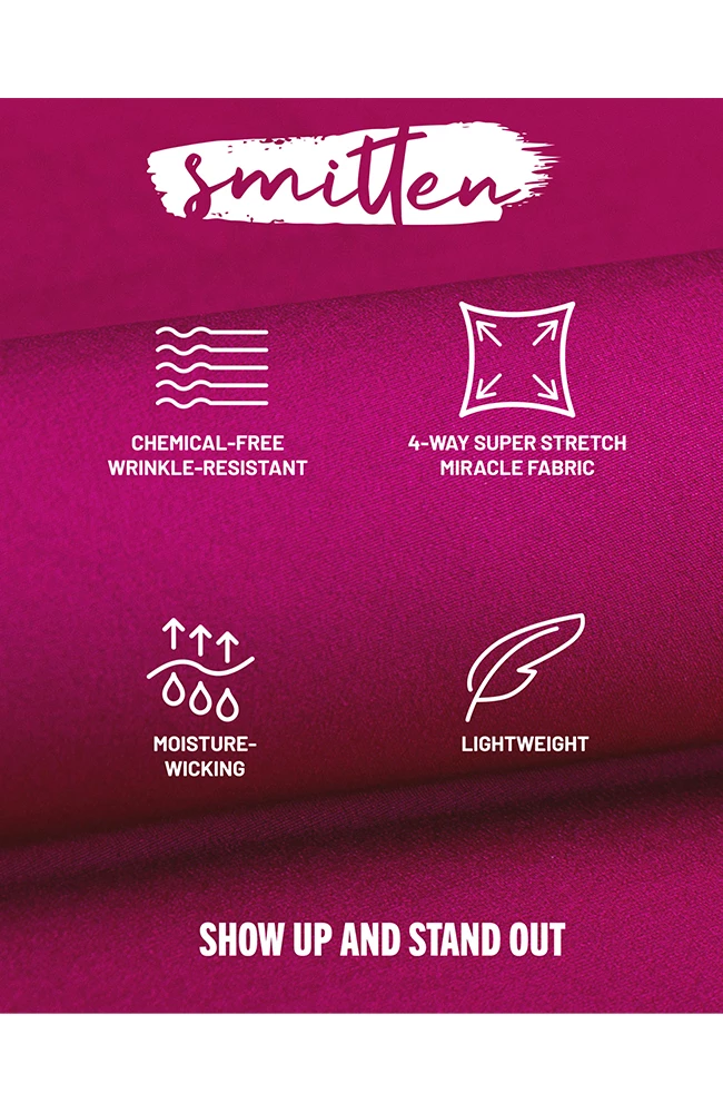 Smitten Clearance Women's V-Neck Solid Scrub Top - Image 6