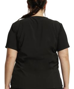 Dickies Women's Tuckable V-Neck Scrub Top -Silverts-shop 8 di dk748 650
