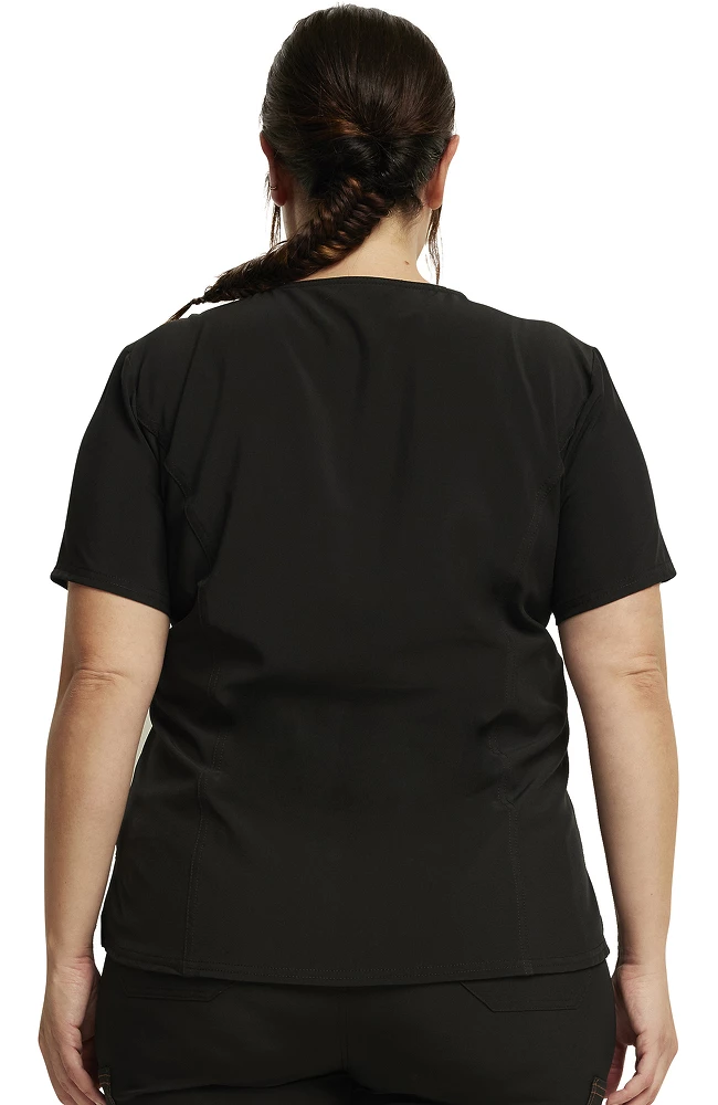 Dickies Women's Tuckable V-Neck Scrub Top - Image 8
