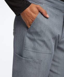 AllHeart Clearance Men's Solid Scrub Top & Cargo Scrub Pant Set 10 AllHeart Clearance Men's Solid Scrub Top & Cargo Scrub Pant Set -Silverts-shop 9 ah lsset1 clearance 650