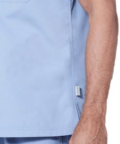Medelita Men's V-Neck Chest Pocket Solid Scrub Top 6 Medelita Men's V-Neck Chest Pocket Solid Scrub Top -Silverts-shop 9 md mfmst 650